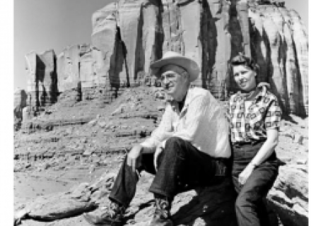 Harry and Mike Goulding in Monument Valley.  Courtesy photo