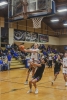 San Juan senior Cole Duke goes to the hole against Bayfield on December 6 in Blanding. Duke scored 17 points against the Wolverines, helping the Broncos to a 69-57 win.  Swayzi Jack photo