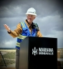 Utah Governor Spencer Cox spoke at the reopening of the Mariana Minerals Copper One project in Lisbon Valley on April 27. Operations are underway at the mine and mill, approximately 18 months after a major portion of the workforce was laid off. See the story on page A2.  Courtesy photo