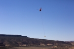 Dinosaur in flight a few million years in the making. Photo courtesy NHMU and BLM