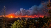 The Babylon Fire has consumed nearly 50,000 acres of Forest Service ground on Elk Ridge since it ignited on June 26.  You can see more photos of the fire at the San Juan Record website at www.sjrnews.com or on Facebook.  David Kartchner photo