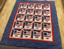 Patriotic quilt by Grayson Country Quilters. Courtesy photo
